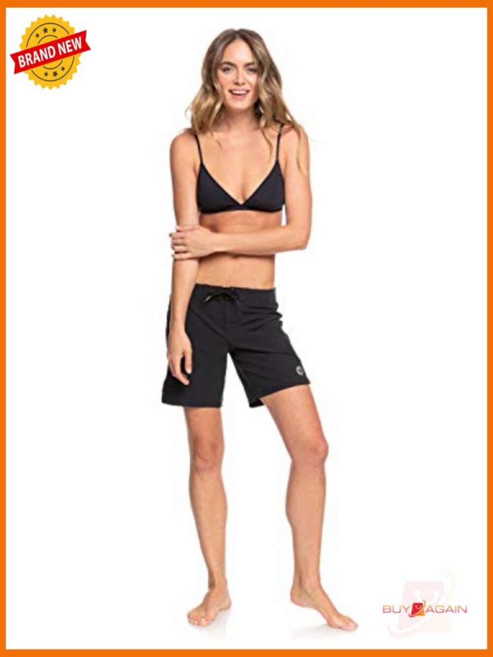 7 Inch Boardshorts UPF 50+ Quick Dry Drawstring Mid Rise - Picture 4 of 7